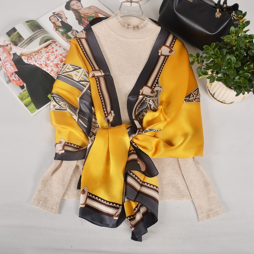 BYSIFA| New Bright Yellow 100% - Shawl Wrap Winter review and price