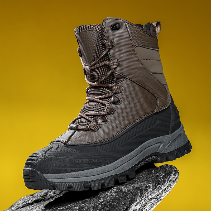 Men's Non-Slip Warm Hiking Sho - Waterproof Winter Boot review and price