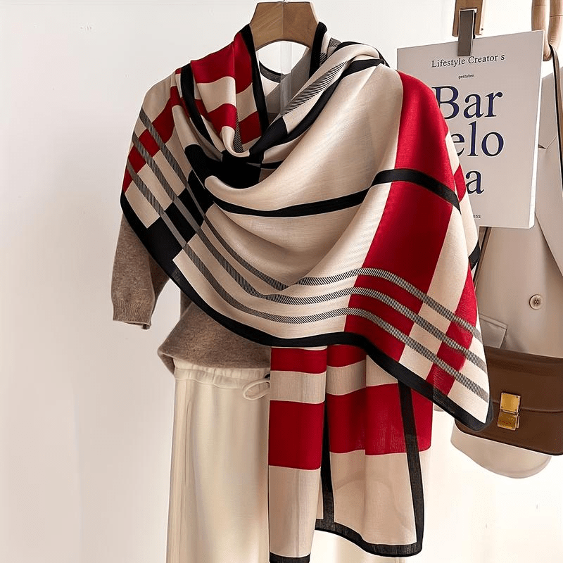 [Soft Scarf] Soft Warm Color B - Wool Scarf Men review and price