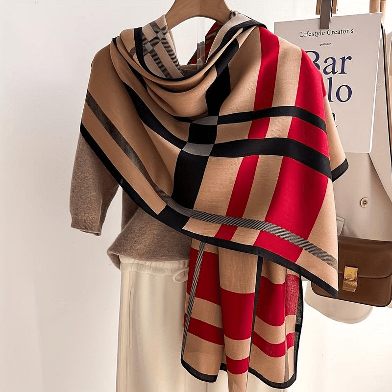 [Soft Scarf] Soft Warm Color B - Wool Scarf Men review and price