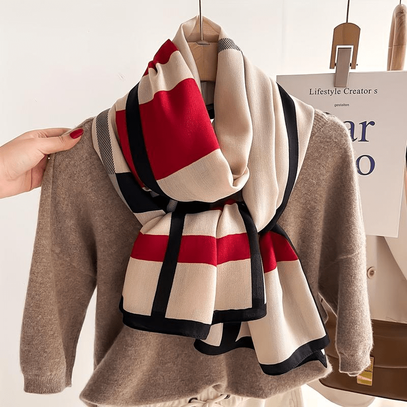 [Soft Scarf] Soft Warm Color B - Wool Scarf Men review and price