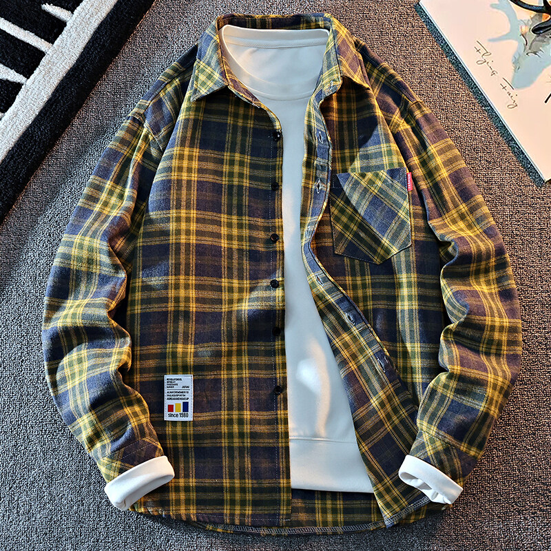 2025 New Arrival Mens Plaid Sh - Flannel Shirt Lined review and price