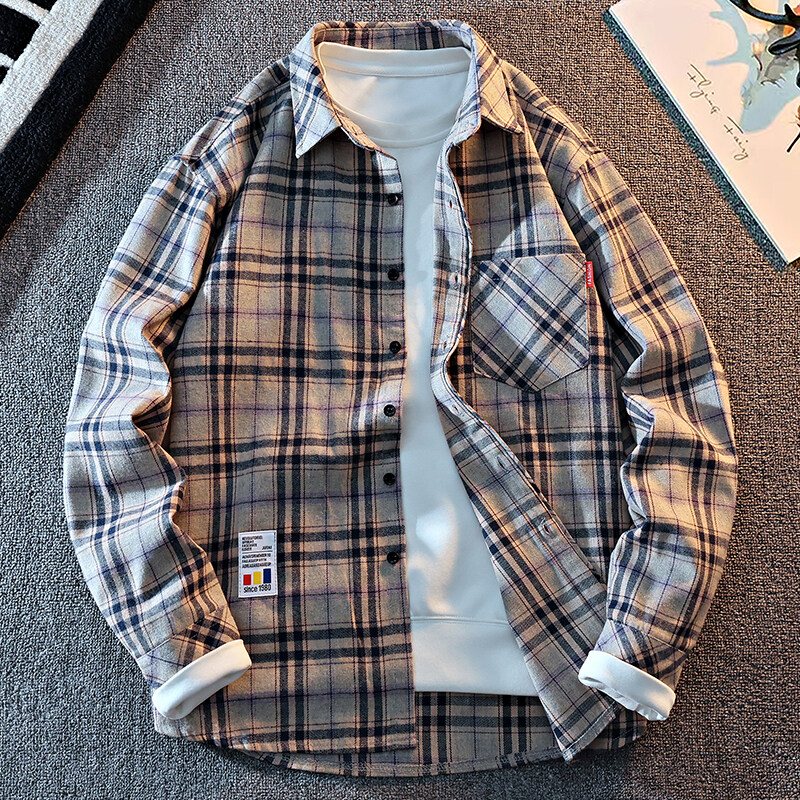 2025 New Arrival Mens Plaid Sh - Flannel Shirt Lined review and price