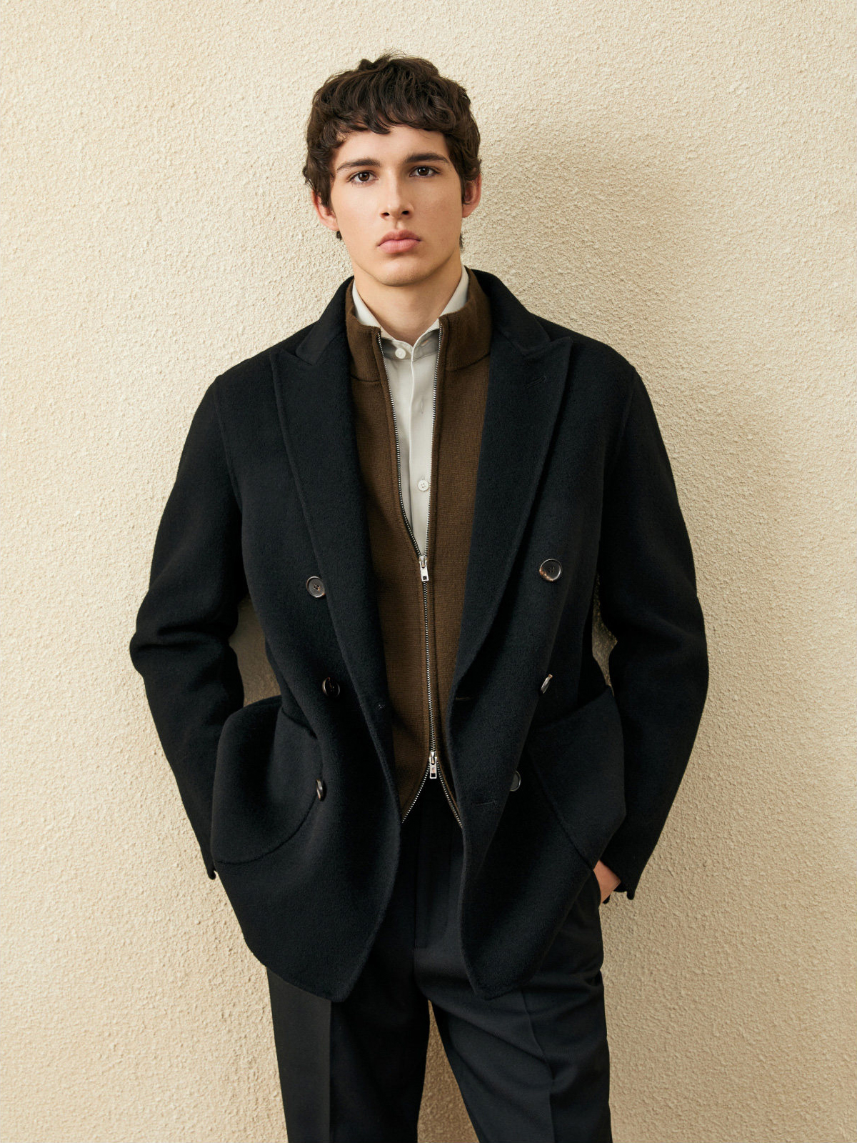 Men‘s 100% Wool Short Coat | B - Wool Coat Peacoat review and price