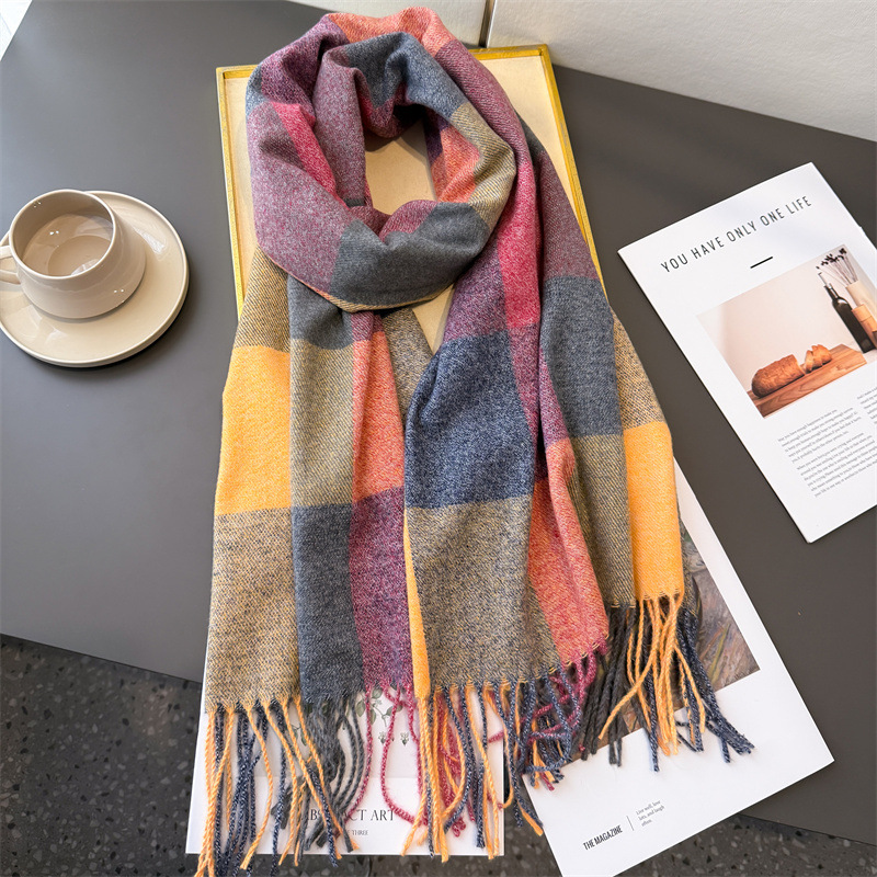 200*64cm New Fashion Cashmere  - Wool Scarf Men review and price