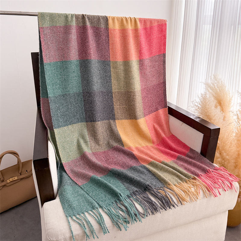 200*64cm New Fashion Cashmere  - Wool Scarf Men review and price