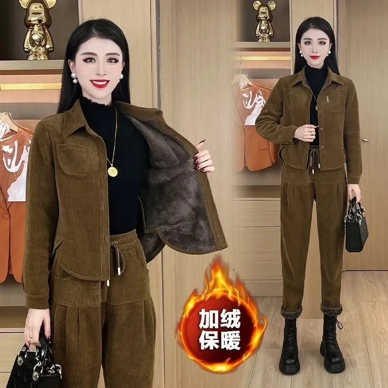 Autumn Winter Thick Corduroy S - Corduroy Pant Warm review and price