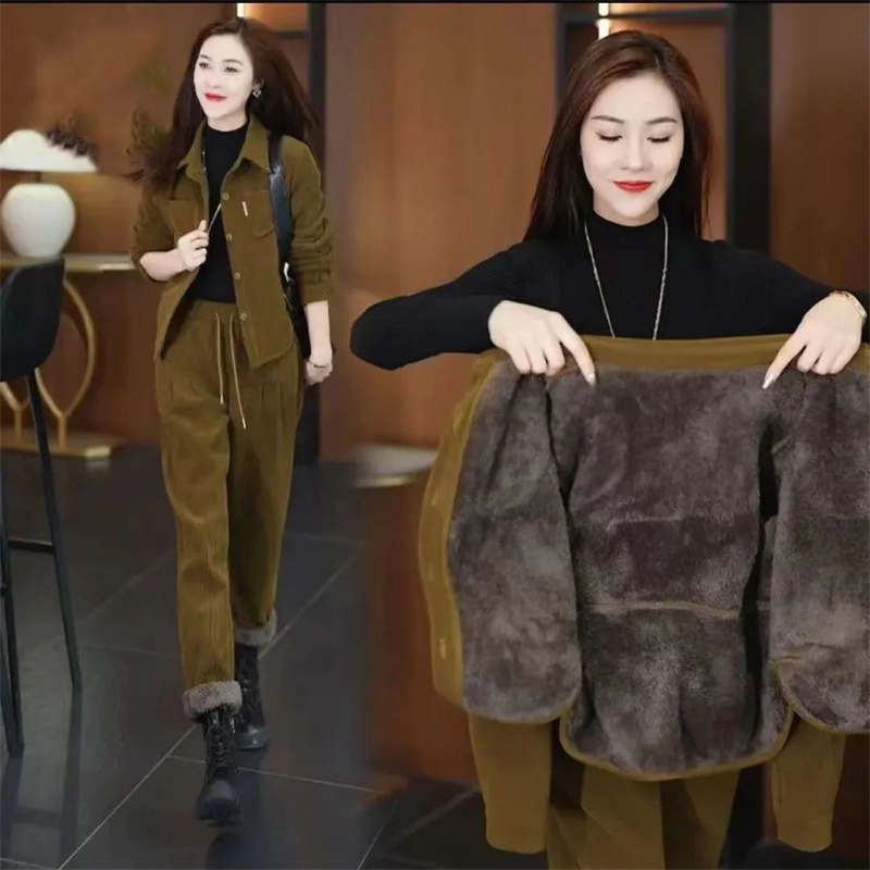 Autumn Winter Thick Corduroy S - Corduroy Pant Warm review and price