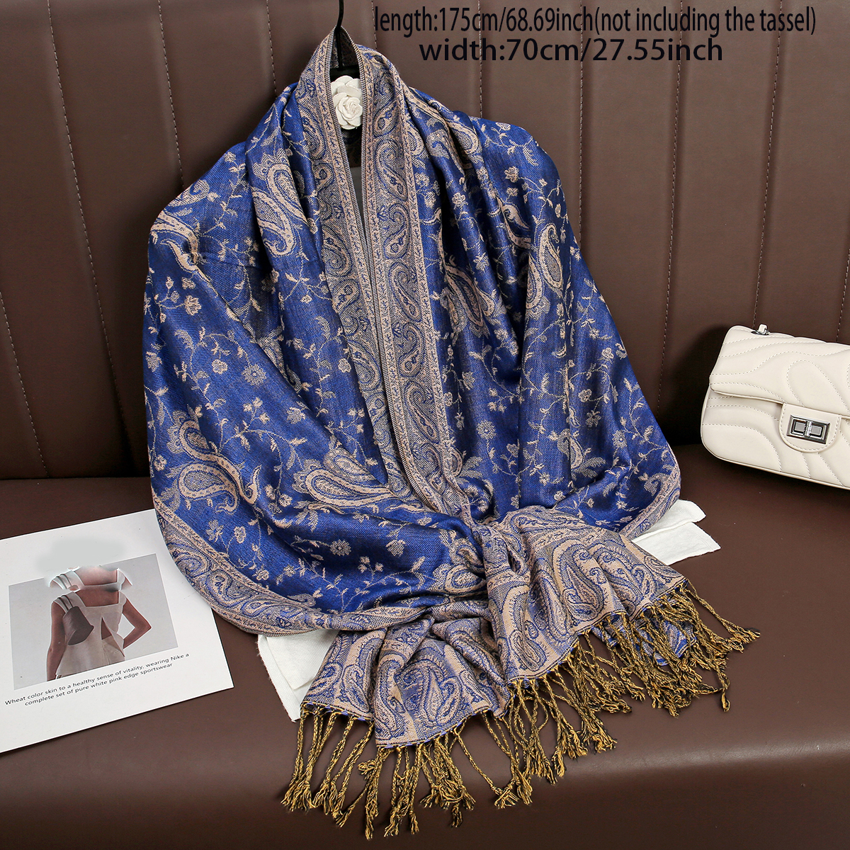Luxury Brand Autumn Cashmere P - Cashmere Pashmina Wrap review and price