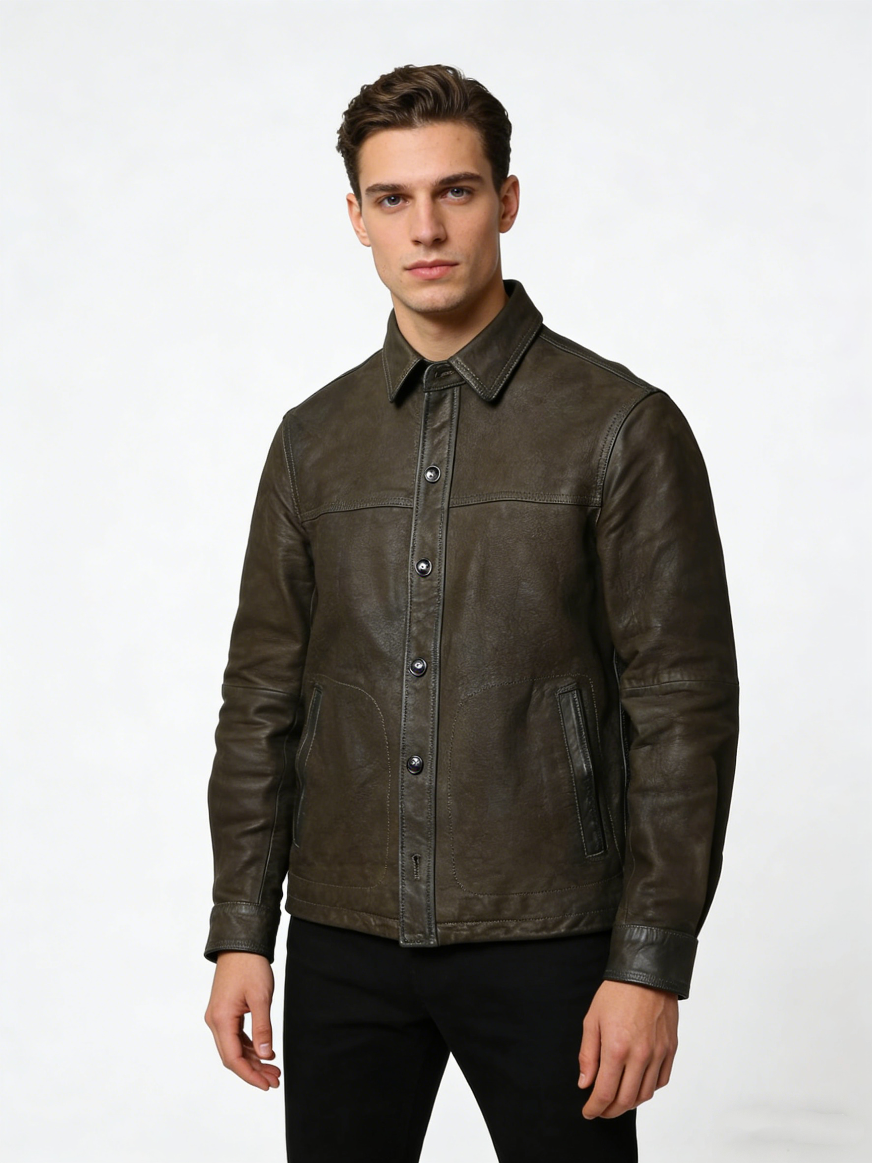 Genuine Natural Sheepskin Turn - Down Jacket Packable review and price