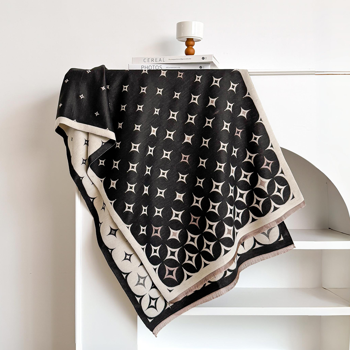 Luxury Winter Scarf Women Cash - Wool Scarf Men review and price