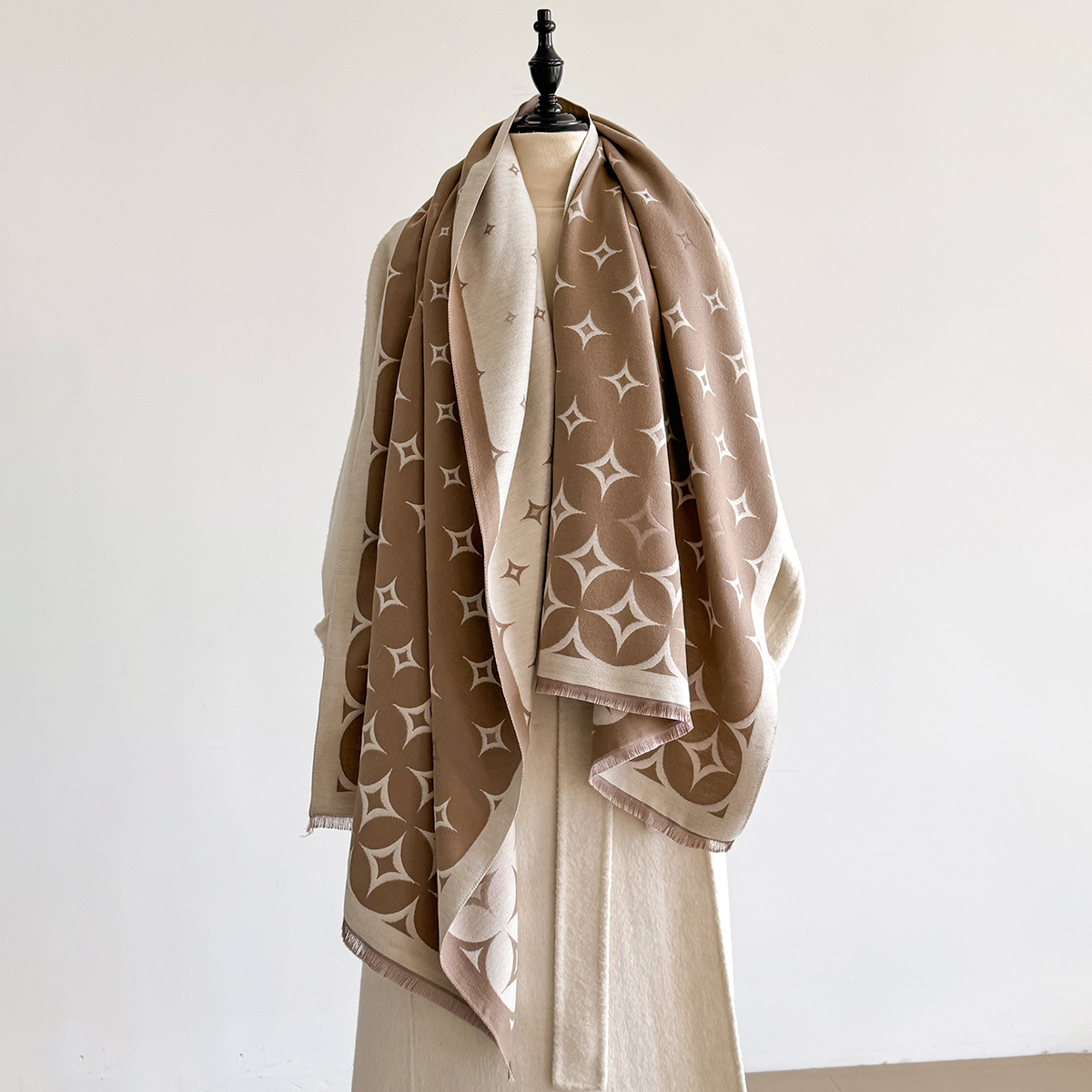 Luxury Winter Scarf Women Cash - Wool Scarf Men review and price