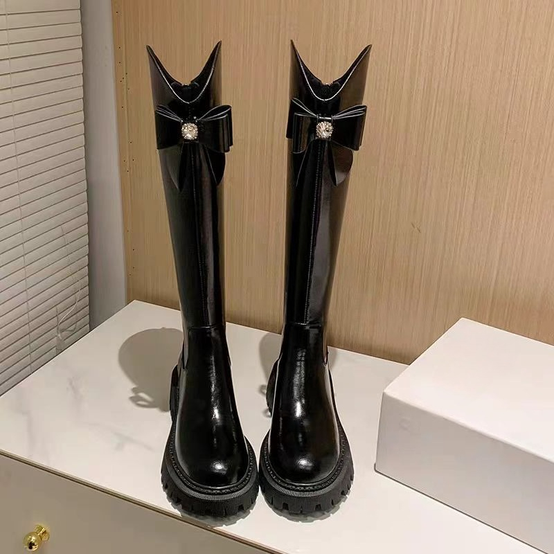 Round Toe Leather Rhinestone W - Waterproof Winter Boot review and price