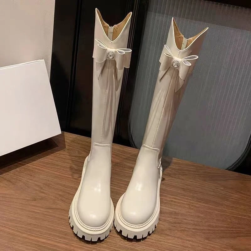 Round Toe Leather Rhinestone W - Waterproof Winter Boot review and price