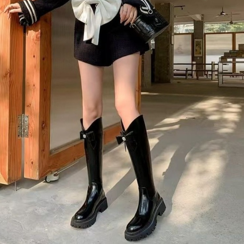 Round Toe Leather Rhinestone W - Waterproof Winter Boot review and price