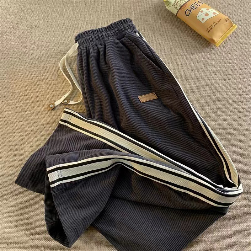 Corduroy Sweatpants Women Y2K  - Corduroy Pant Warm review and price