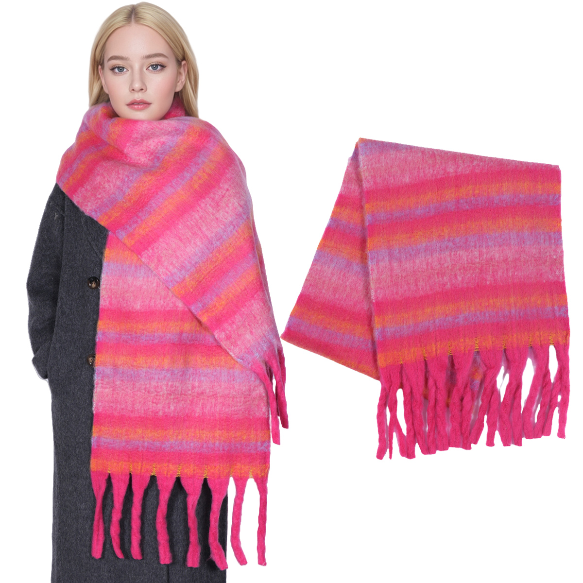Winter Scarf for Women Cashmer - Cashmere Pashmina Wrap review and price