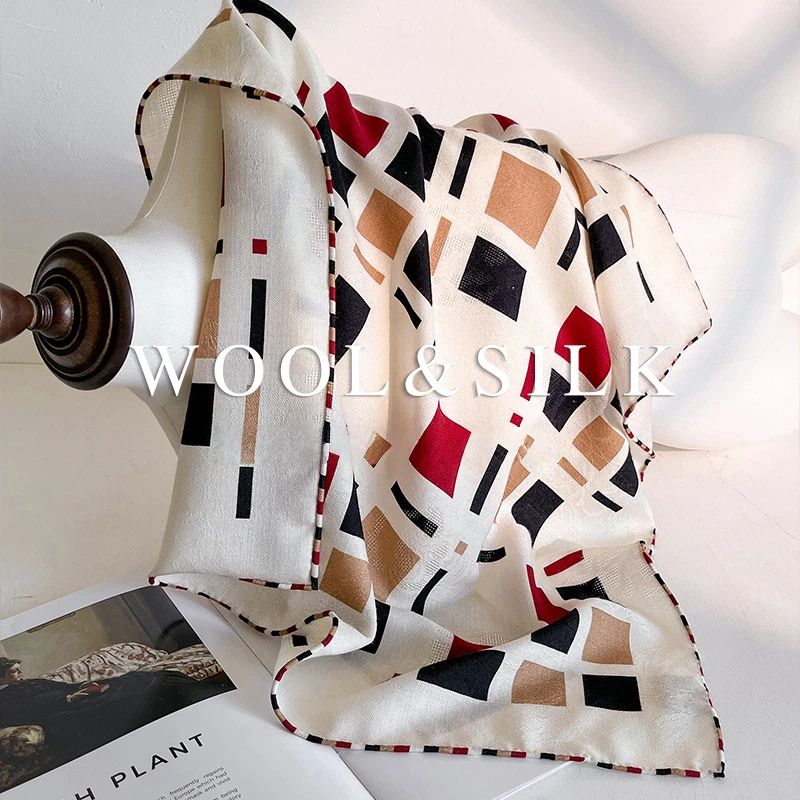 30% Silk 70% Wool Women's Scar - Wool Scarf Men review and price