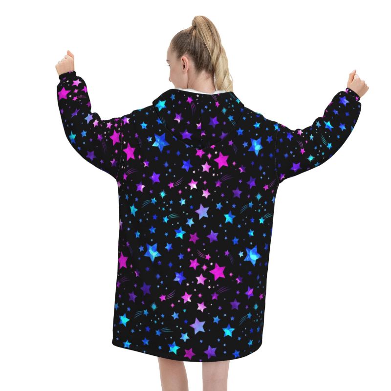 Space Galaxy Constellation Zod - Sherpa Hoodie Fleece review and price