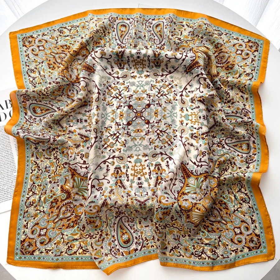 2025 Silk Shawl Square Scarf F - Shawl Wrap Winter review and price