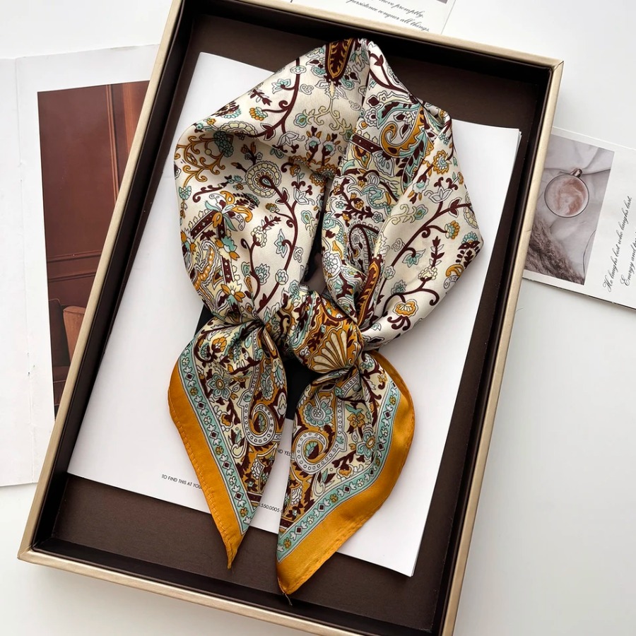2025 Silk Shawl Square Scarf F - Shawl Wrap Winter review and price