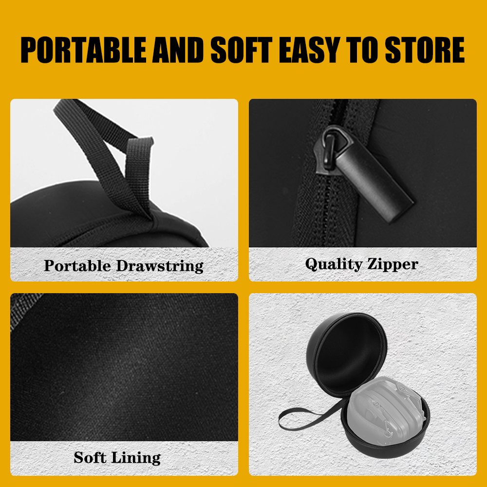 Noise-Canceling Headset Box Ta - Earmuffs Foldable review and price